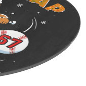 Lebkuchen Oh Snap 67 Baseball Schneidebrett (Ecke)