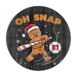 Lebkuchen Oh Snap 67 Baseball Schneidebrett