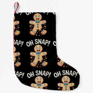 Lebkuchen Oh Snap Weihnachtsplätzchen Backen Xmas Kleiner Weihnachtsstrumpf