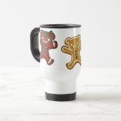 Lebkuchen-Panda-TassePortable Reisebecher (Vorderseite Links)