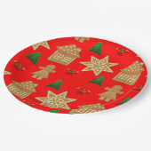 Lebkuchen Pappteller (Schrägansicht)