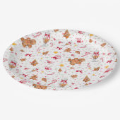 Lebkuchen Pappteller (Schrägansicht)