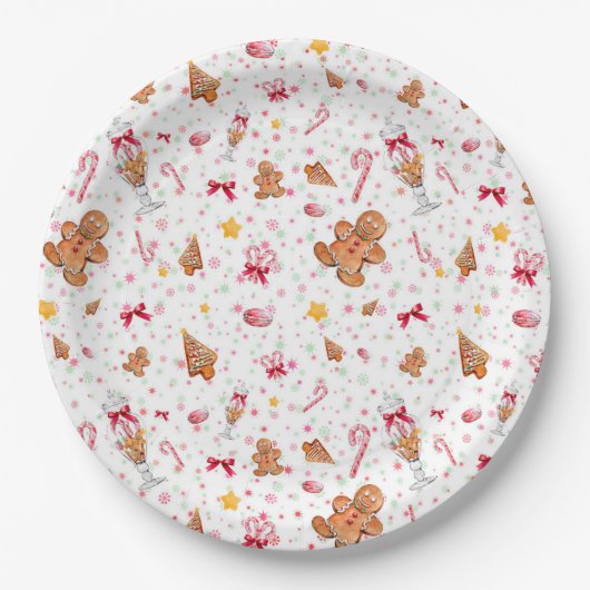 Lebkuchen Pappteller (Vorderseite)