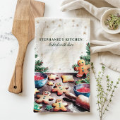 Lebkuchen Personalisiert Weihnachten Geschirrtuch