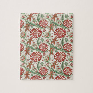 Lebkuchen-Pfefferminz-Swirle Puzzle
