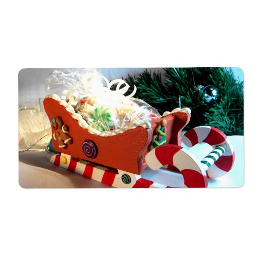 Lebkuchen-Pferdeschlitten I (Vorne)