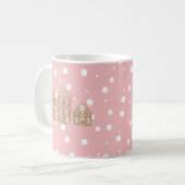 Lebkuchen Pink Painting Tasse (Vorderseite Links)