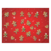 Lebkuchen-Plätzchen Tischdecke (Vorderseite (Horizontal))