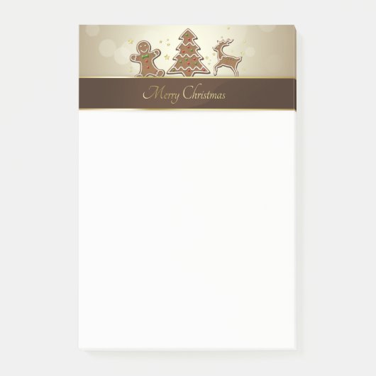 Lebkuchen Post-it Klebezettel (Vorderseite)