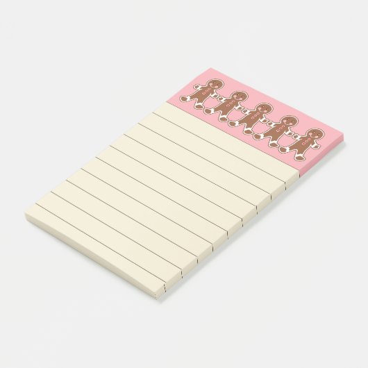 Lebkuchen-Post-it-Notes Post-it Klebezettel (angewinkelt)