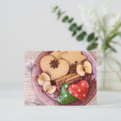 Lebkuchen Postkarte (Stehend Vorderseite)