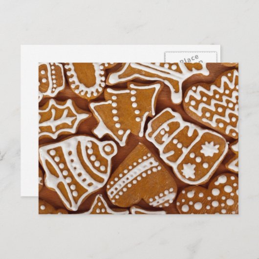 Lebkuchen Postkarte (Vorne/Hinten)