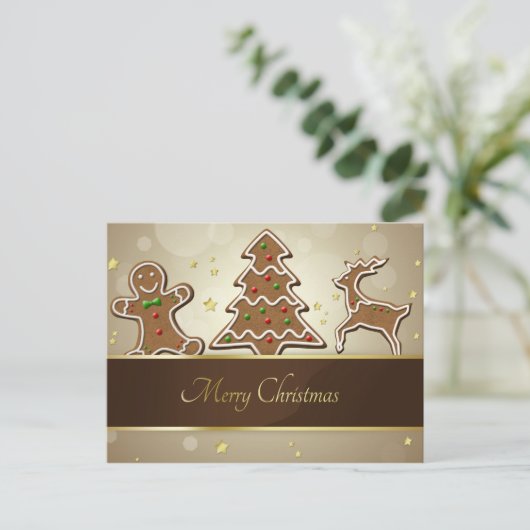 Lebkuchen Postkarte (Stehend Vorderseite)