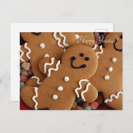 Lebkuchen Postkarte (Vorne/Hinten)