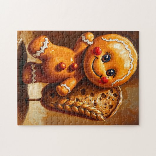 Lebkuchen Puzzle (Horizontal)