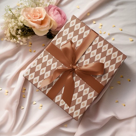 Lebkuchen Raute Neutraler Musterurlaub Geschenkpapier