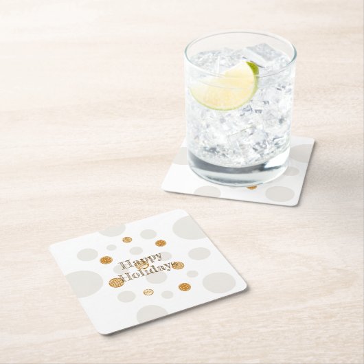 Lebkuchen Rechteckiger Pappuntersetzer (Vor Ort)