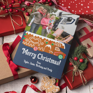 Lebkuchen RV Klasse C Wohnmobil Foto Feiertagskarte