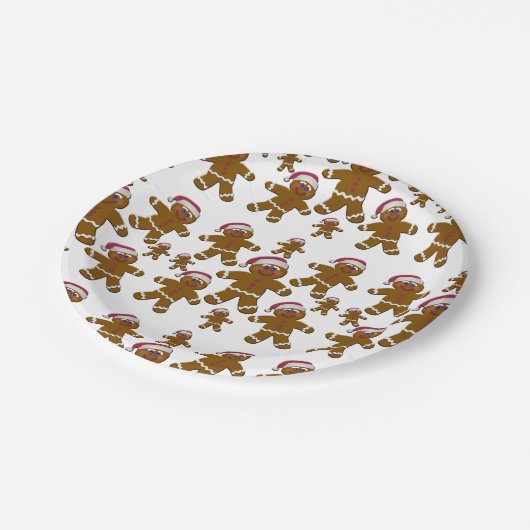 Lebkuchen Sankt Pappteller (Schrägansicht)