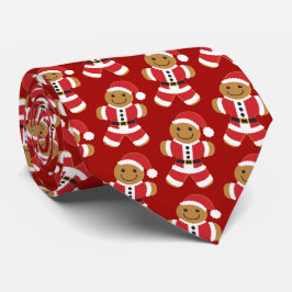 Lebkuchen-Sankt-Weihnachtsneuheits-Hals-Krawatte Krawatte