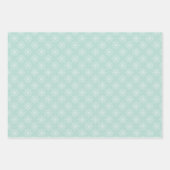 Lebkuchen & Schneeflocken - Geschenk Wrap Geschenkpapier Set (Vorderseite 3)