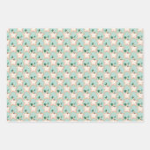 Lebkuchen & Schneeflocken - Geschenk Wrap Geschenkpapier Set (Vorderseite 2)