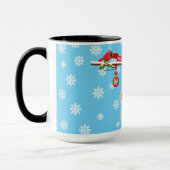 Lebkuchen, Schneeflocken und Vögel Tasse (Links)