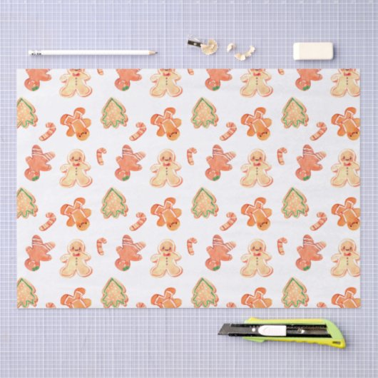 Lebkuchen Seidenpapier (Handwerk)