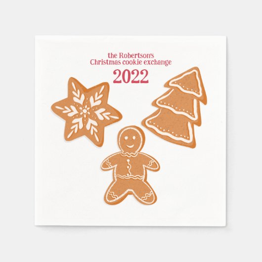 Lebkuchen Serviette (Vorderseite)