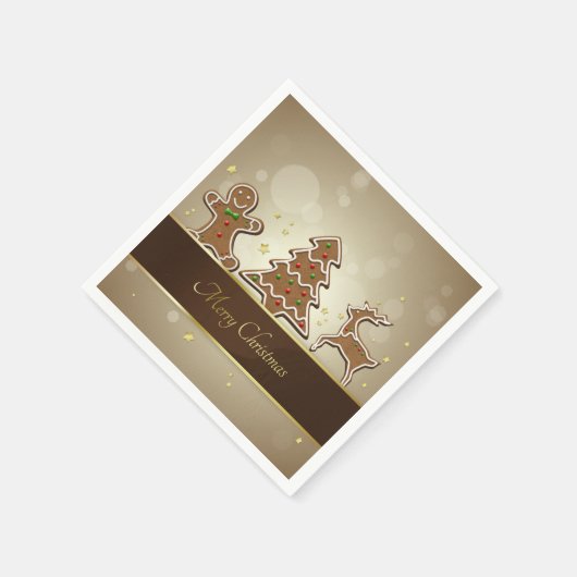 Lebkuchen Serviette (Ecke)