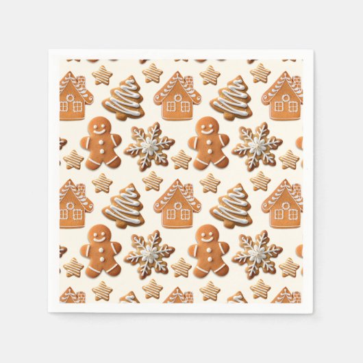 Lebkuchen Serviette (Vorderseite)