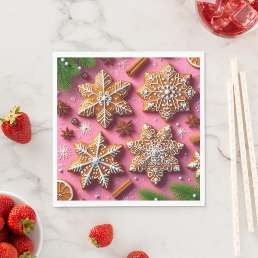 Lebkuchen-Servietten! Serviette (Beispiel)