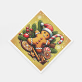 Lebkuchen-Servietten! Serviette (Ecke)