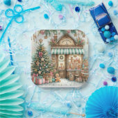Lebkuchen Shop Pappteller (Party)