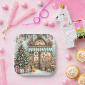 Lebkuchen Shop Pappteller (Party)