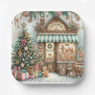 Lebkuchen Shop Pappteller