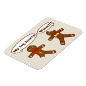 Lebkuchen-Spaß (grün) Magnet (Linke Seite)