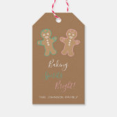 Lebkuchen Spirituosen Urlaub Geschenkanhänger (Vorderseite)