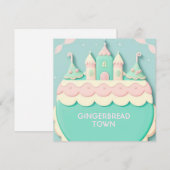 Lebkuchen Stadt/Magnet (Vorne/Hinten)