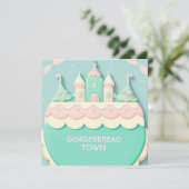 Lebkuchen Stadt/Magnet (Stehend Vorderseite)