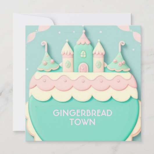 Lebkuchen Stadt/Magnet (Vorderseite)