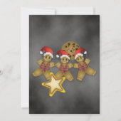 Lebkuchen | Stars Weihnachtskochtausch Party in Einladung (Rückseite)