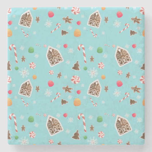 Lebkuchen Steinuntersetzer (Vorderseite)