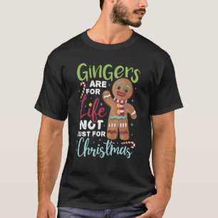 Lebkuchen-T-Shirt-Gingers sind nicht nur für das  T-Shirt