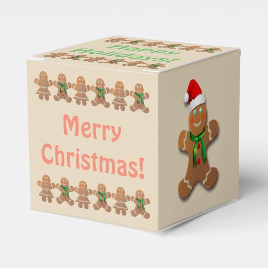 Lebkuchen tanzen geschenkschachtel (Vorderseite)