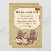 Lebkuchen, Tasse Einladung (Vorne/Hinten)