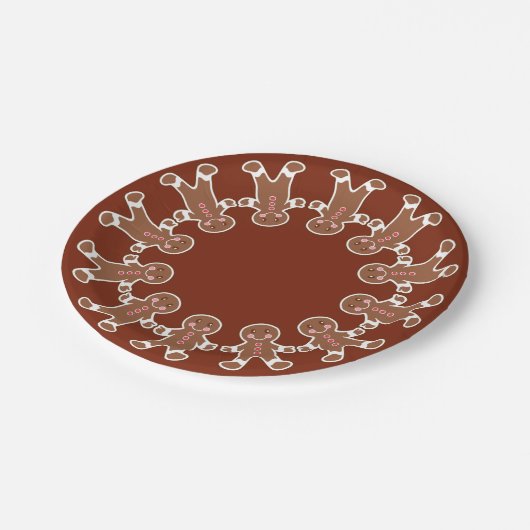 Lebkuchen Teller (Schrägansicht)