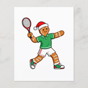 Lebkuchen Tennis Weihnachten 2026 Feiertags Sport Flyer