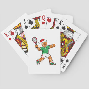Lebkuchen Tennis Weihnachten 2026 Feiertags Sport Spielkarten