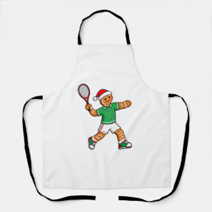 Lebkuchen Tennis Weihnachten 2026 Feiertagssport Schürze